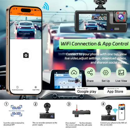 DashCam 3 en 1
